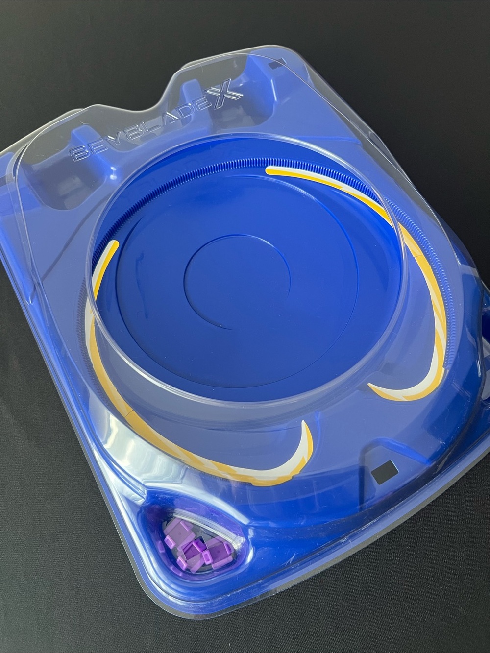 BEYBLADE X Blue Launch Stadium Top